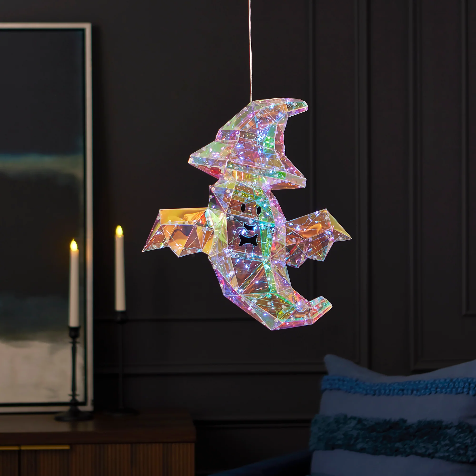 Halloween Lighting & Prismatic Decorations
